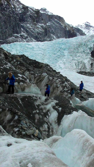 NEW ZEALAND: Franz Josef Glacier. Loved getting our crampons on in this chill playground!