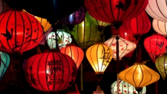 VIETNAM: Lanterns are everywhere in Hoi An, of every colour and design imaginable.