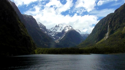 NEW ZEALAND: Milford Sound - a fjord, not a sound ironically. Still pretty cool though.