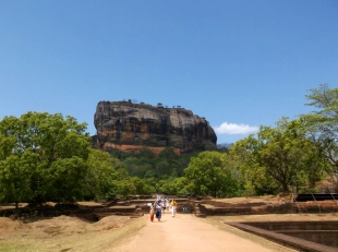 SRI LANKA: Sigiriya Rock Fortress. An amazing climb to the top. Just don't do it in the heat of the day like us morons did.