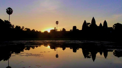 CAMBODIA: It was worth the 4.30am wake up call to watch the sun rise over Angkor Wat. A must do!