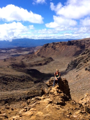 NEW ZEALAND: This big old place makes you feel pretty small on the Tongariro Crossing.